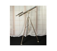 Телескоп декоративный напольный на штативе "Silver Admiral" h=123 L=70 см.