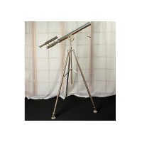 Телескоп декоративный напольный на штативе "Silver Admiral" h=123 L=70 см.