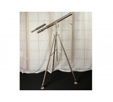 Телескоп декоративный напольный на штативе "Silver Admiral" h=123 L=70 см.