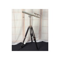 Телескоп декоративный напольный на штативе "Black Navigator" h=90 L=39 см.