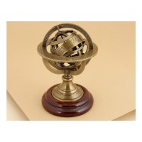 Армиллярная сфера декоративная интерьерная "Zodiac" D9 см.